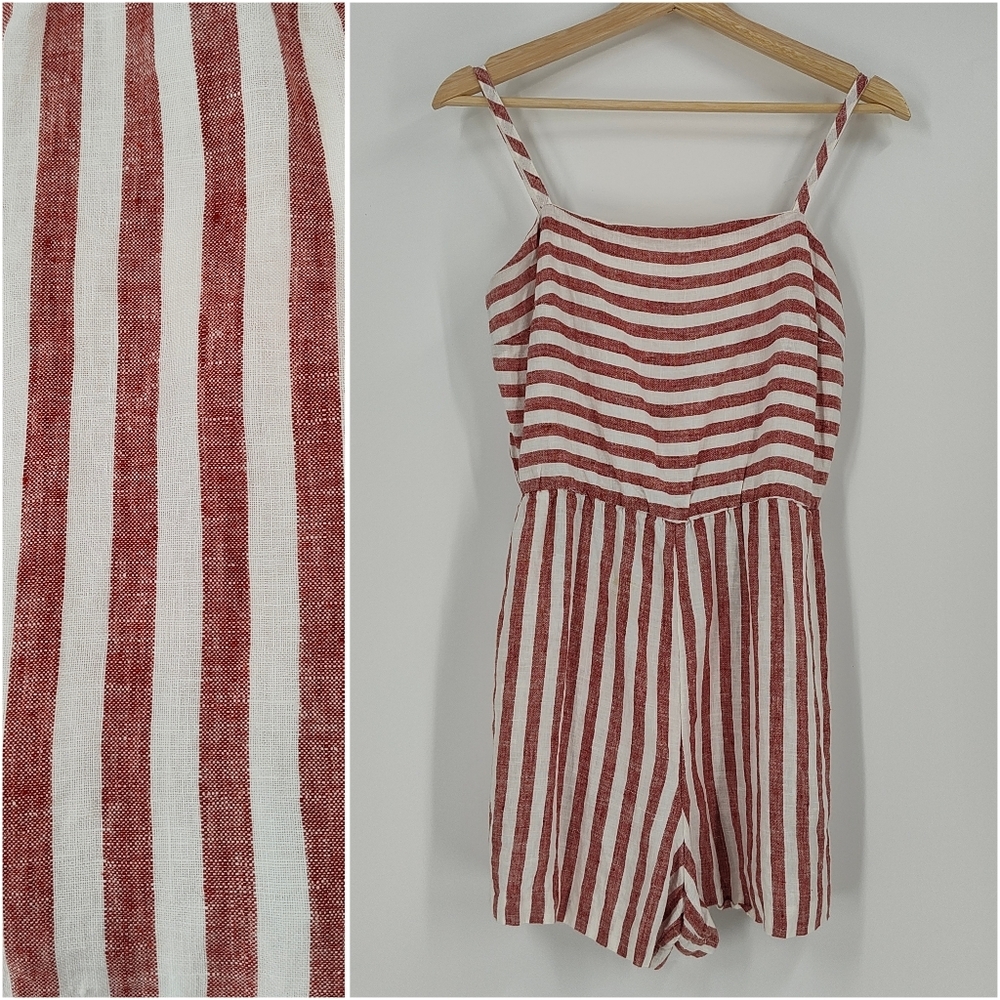 C&C California Linen Romper